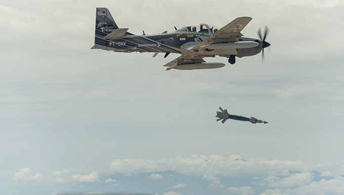 Edwards testers get feel for new experimental light attack aircraft